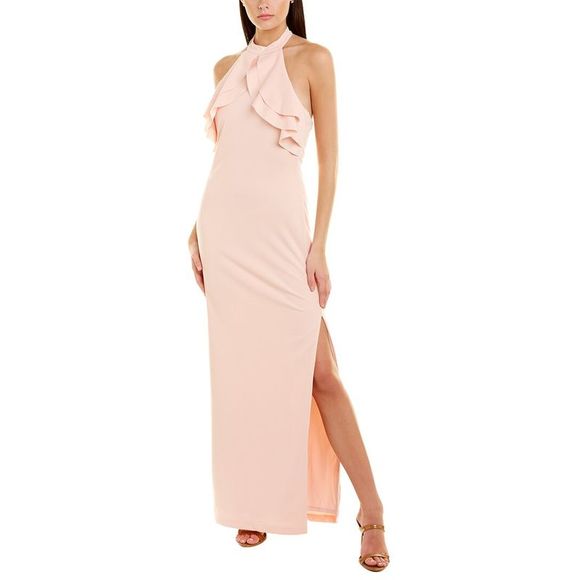 Bebe Dresses & Skirts - Bebe Womens  Halter Maxi Dress, Pink